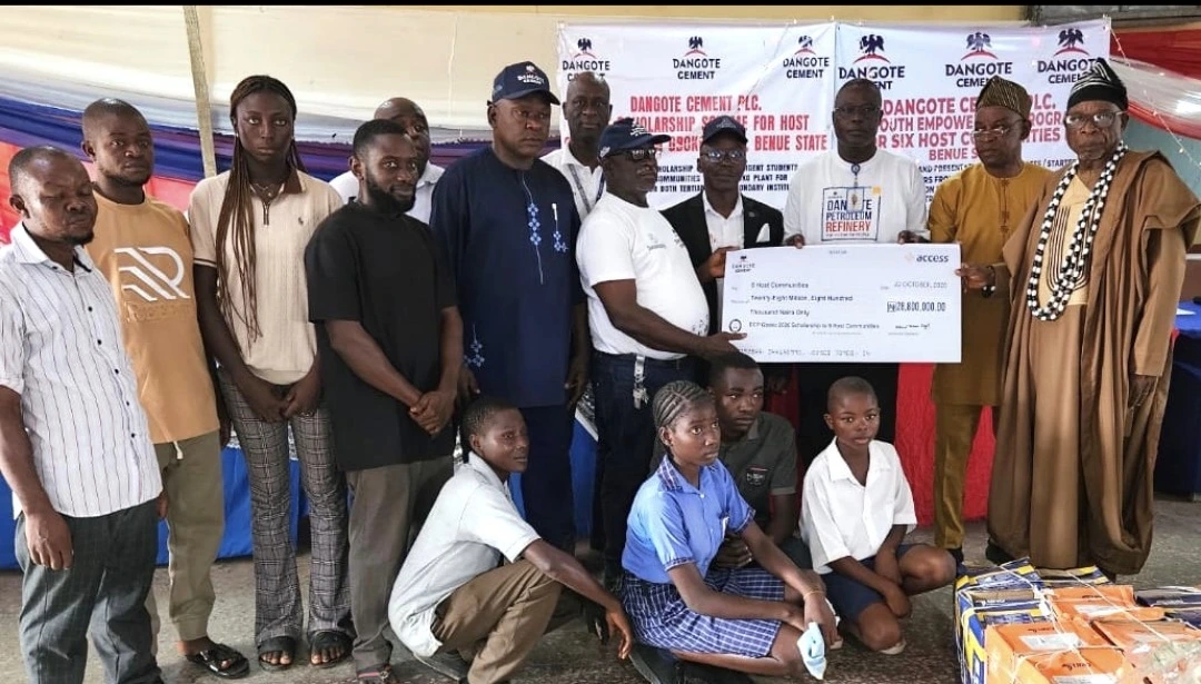 Dangote Cement Gboko Commits Millions in Scholarship Scheme