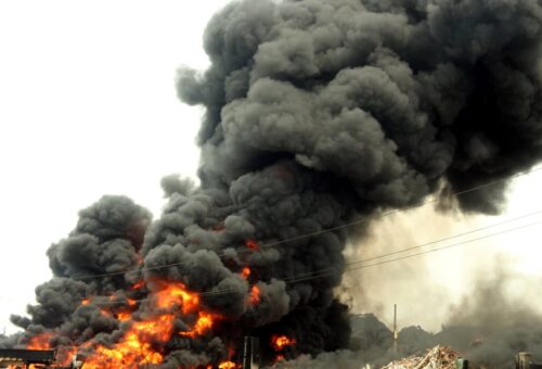 Petrol tanker explodes in Delta [VIDEO]