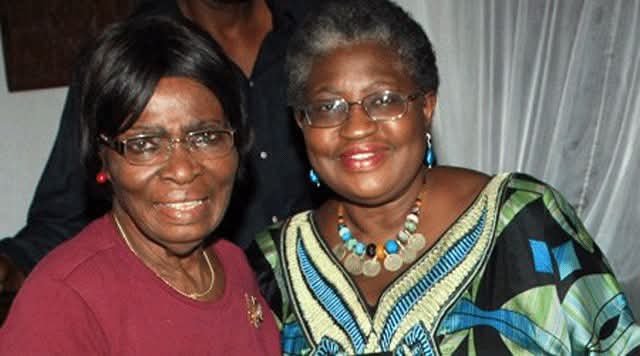 Okonjo-Iweala Pays Tribute To Late Mother