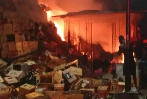 Fire Guts Major Electronics Complex In Kogi