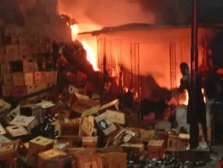 Fire Guts Major Electronics Complex In Kogi