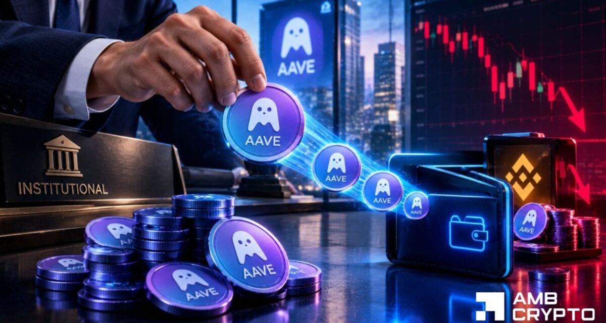 AAVE whale moves .8M in tokens – Is 0 support at risk?