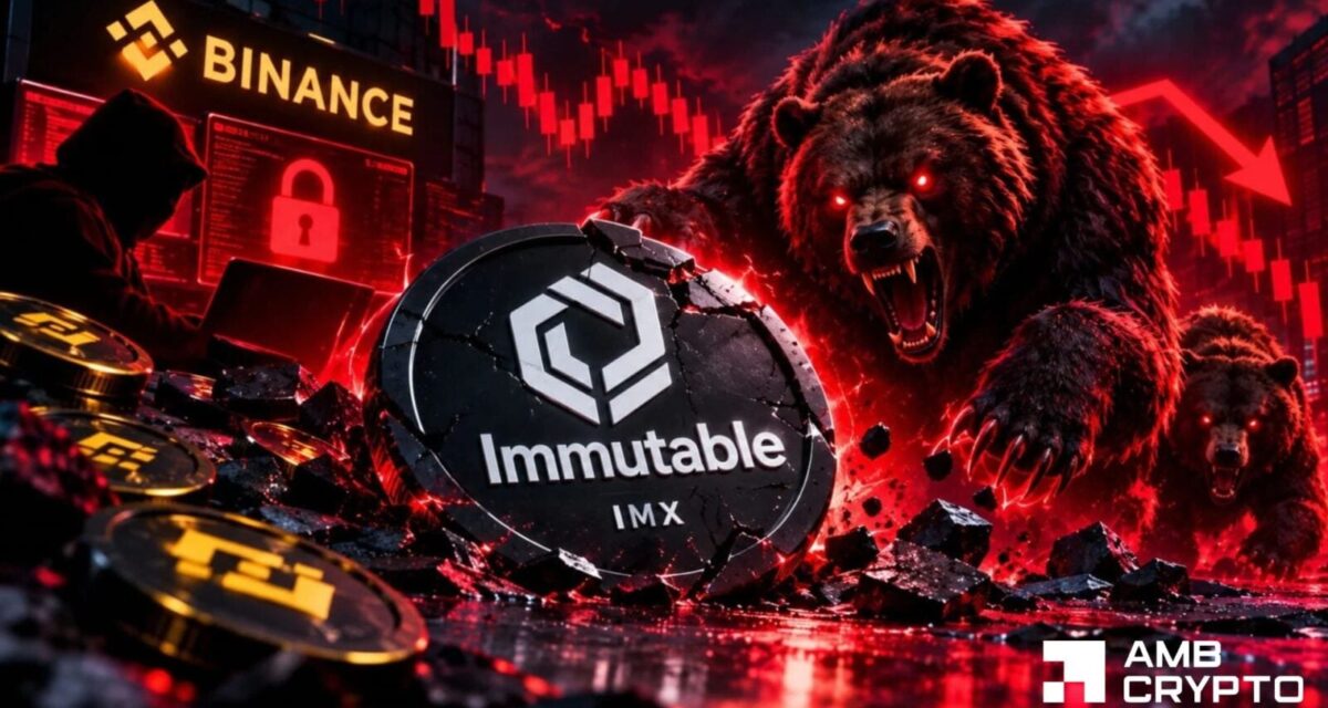 Can IMX bulls hold on after selling pressure fuels daily losses of 12%?