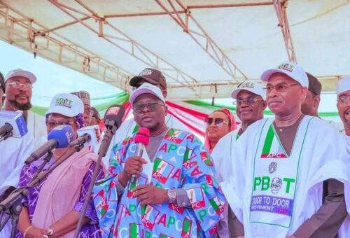 Fintiri Declares Adamawa For Tinubu As PBAT Movement Unveils Buses