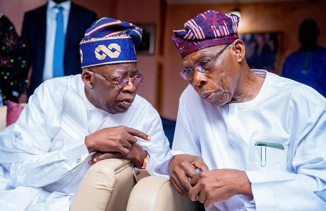 Obasanjo Faults Tinubu On Borrowing