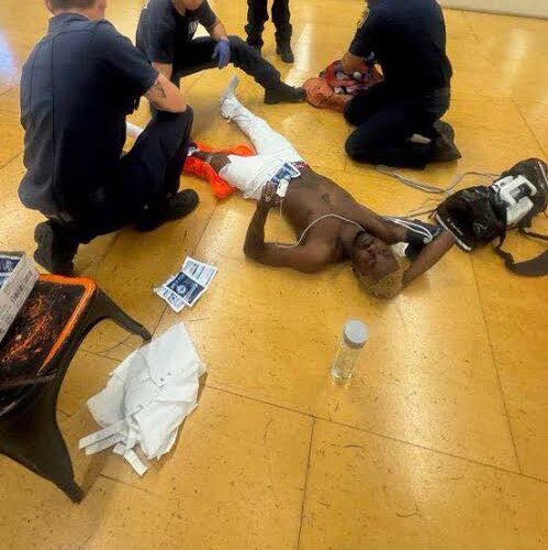 Omah Lay Hurts Self During Rehearsal, Rushed To US Hospital Omah Lay Hurts Self During Rehearsal, Rushed To US Hospital