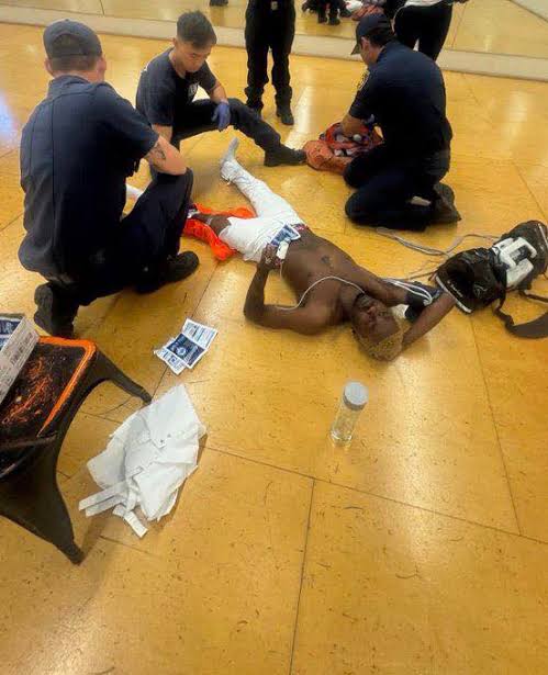 Omah Lay Hurts Self During Rehearsal, Rushed To US Hospital