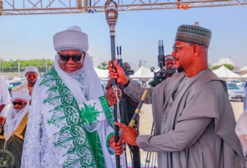 Gov Lawal Presents Staff Of Office, Vehicles To 19 Zamfara Emirs