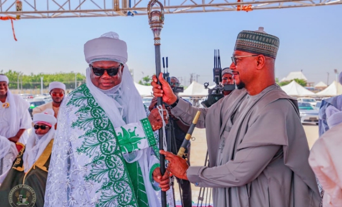 Gov Lawal Presents Staff Of Office, Vehicles To 19 Zamfara Emirs