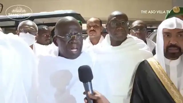 Tinubu Performs Umrah, Prays For Nigeria’s Stability