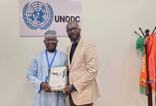 YOSADAC DG Meets UNODC Chief On Drug Abuse Control, Others